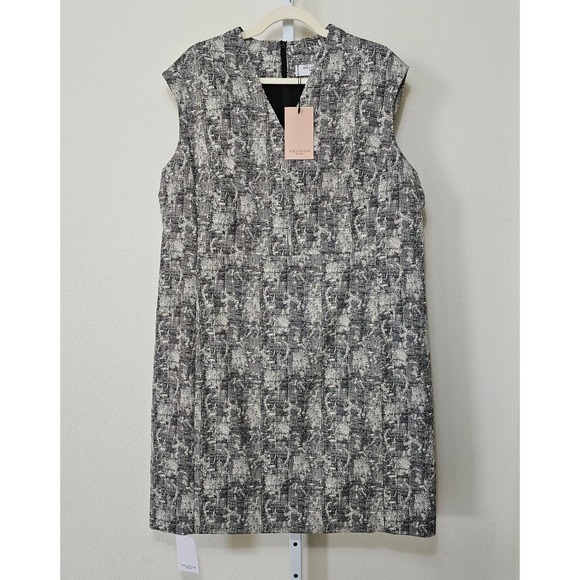 MM Lafleur Dresses & Skirts - M.M. LAFLEUR NWT Aditi Crackle Sleeveless Black & Cream Dress Sz +3 (US 3X)